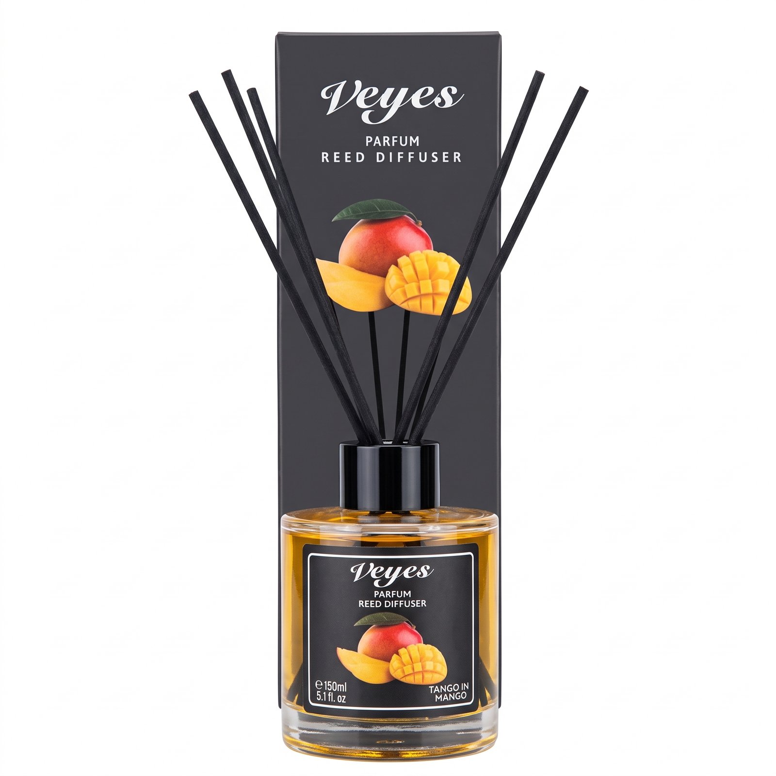 Veyes Parfum Reed Diffuser (Tango in Mango)