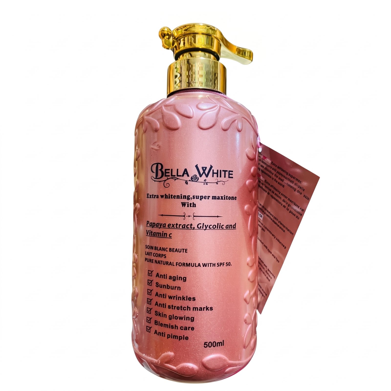 Bella White Extra Whitening Super Maxitone (Soin Blanc Beauté Lait Corps)
