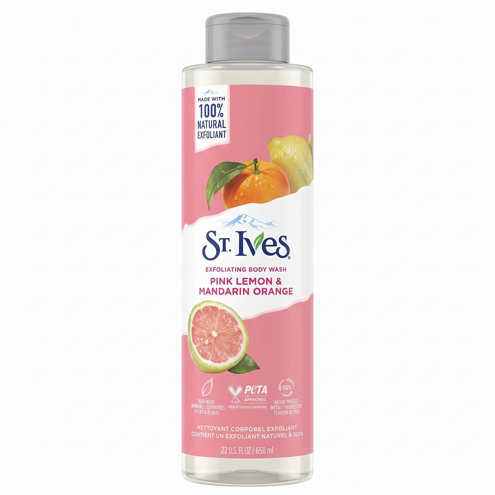 St. Ives Pink Lemon & Mandarin Orange Exfoliating Body Wash